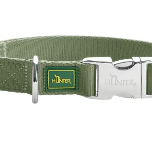 HUNTER Halsband Inari Large 40 - 55 Centimeter lindgrün Hundehalsband Kracherpreis
